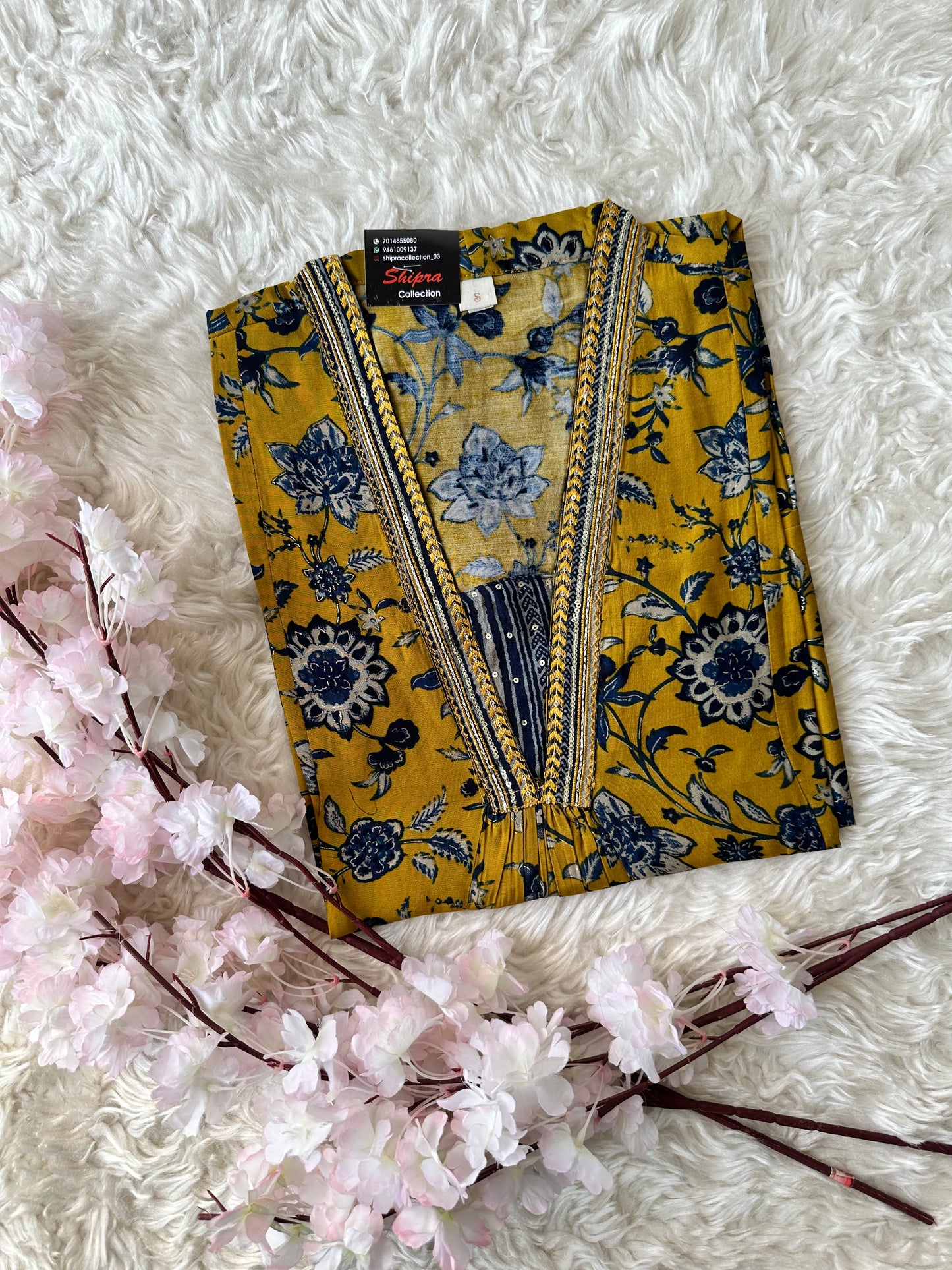 Pure Muslin Silk kurti