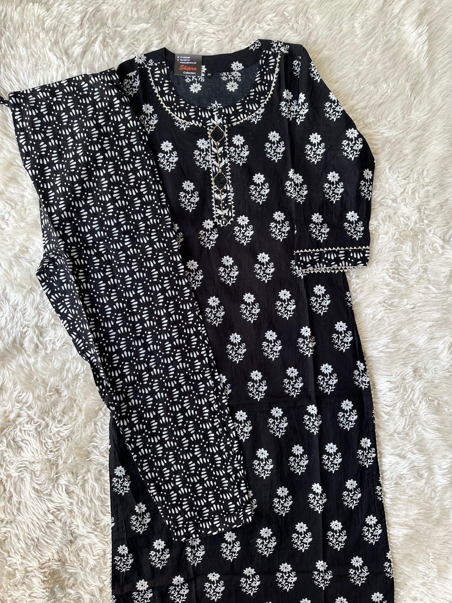 Stock Clearance 🚨 Cotton Kurti Pant Set