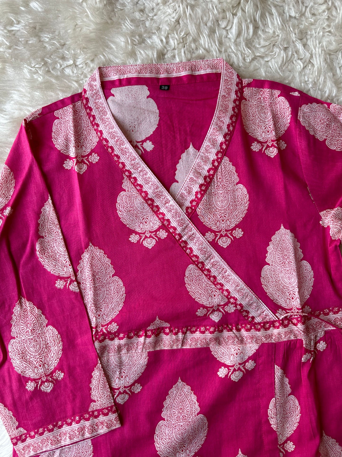 Pure Mul Cotton Kurti Pant Set