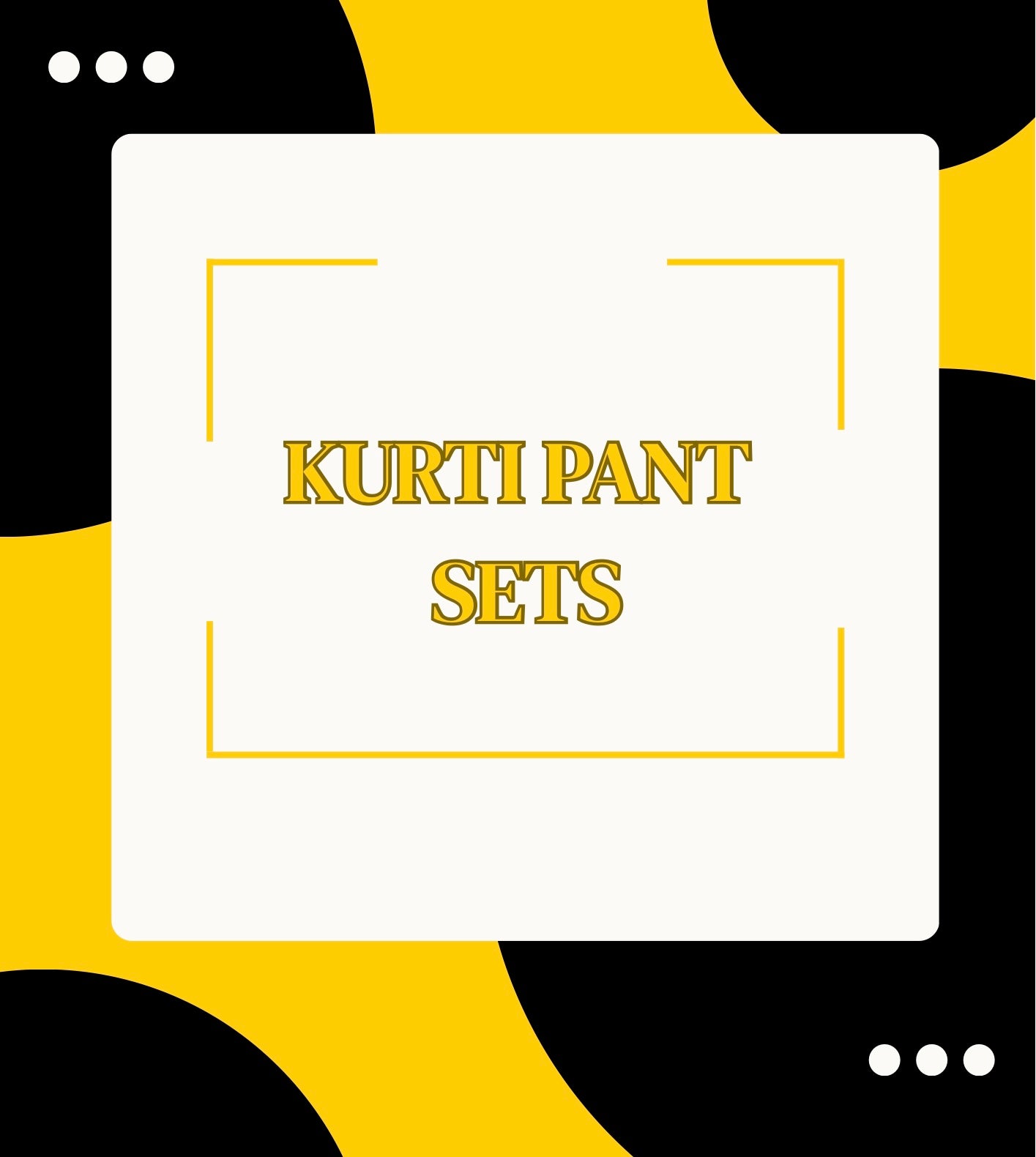 Kurti Pant Set