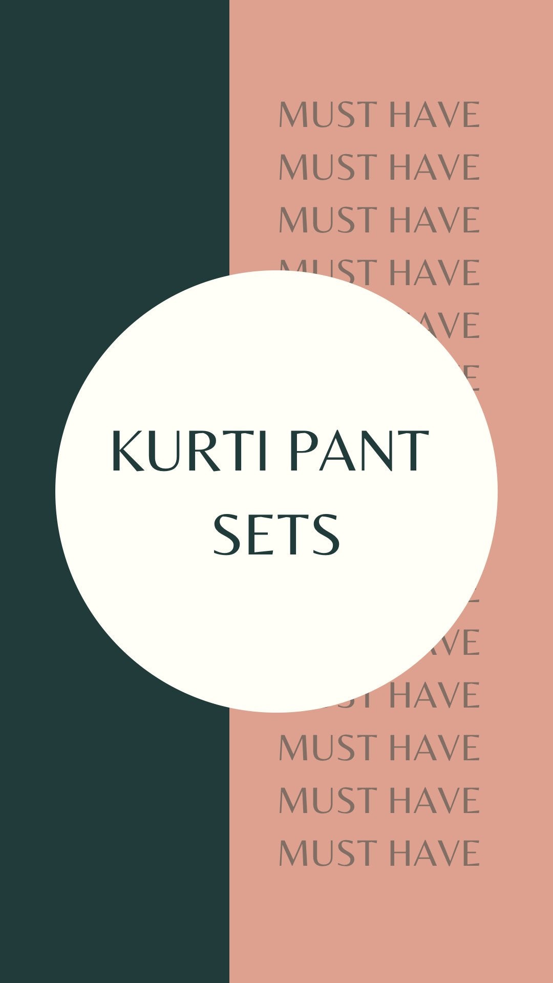 Kurti Pant Sets