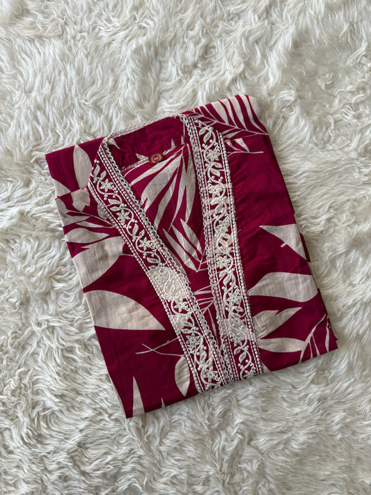 Pure Cotton Kurti
