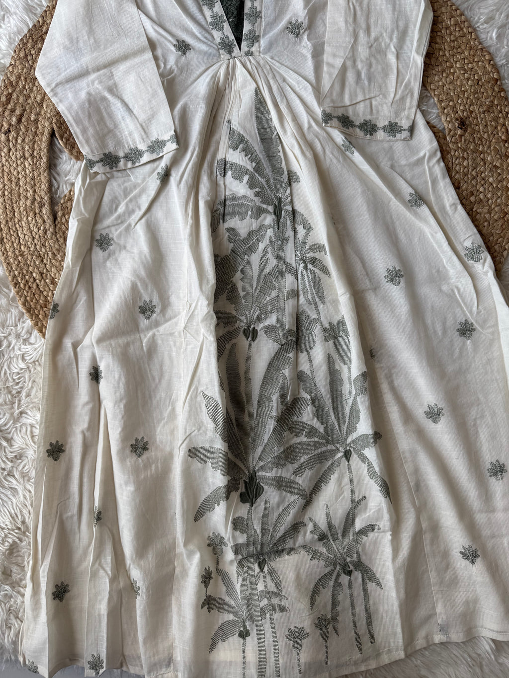 Mul Cotton Kurti Pant Dupatta Set