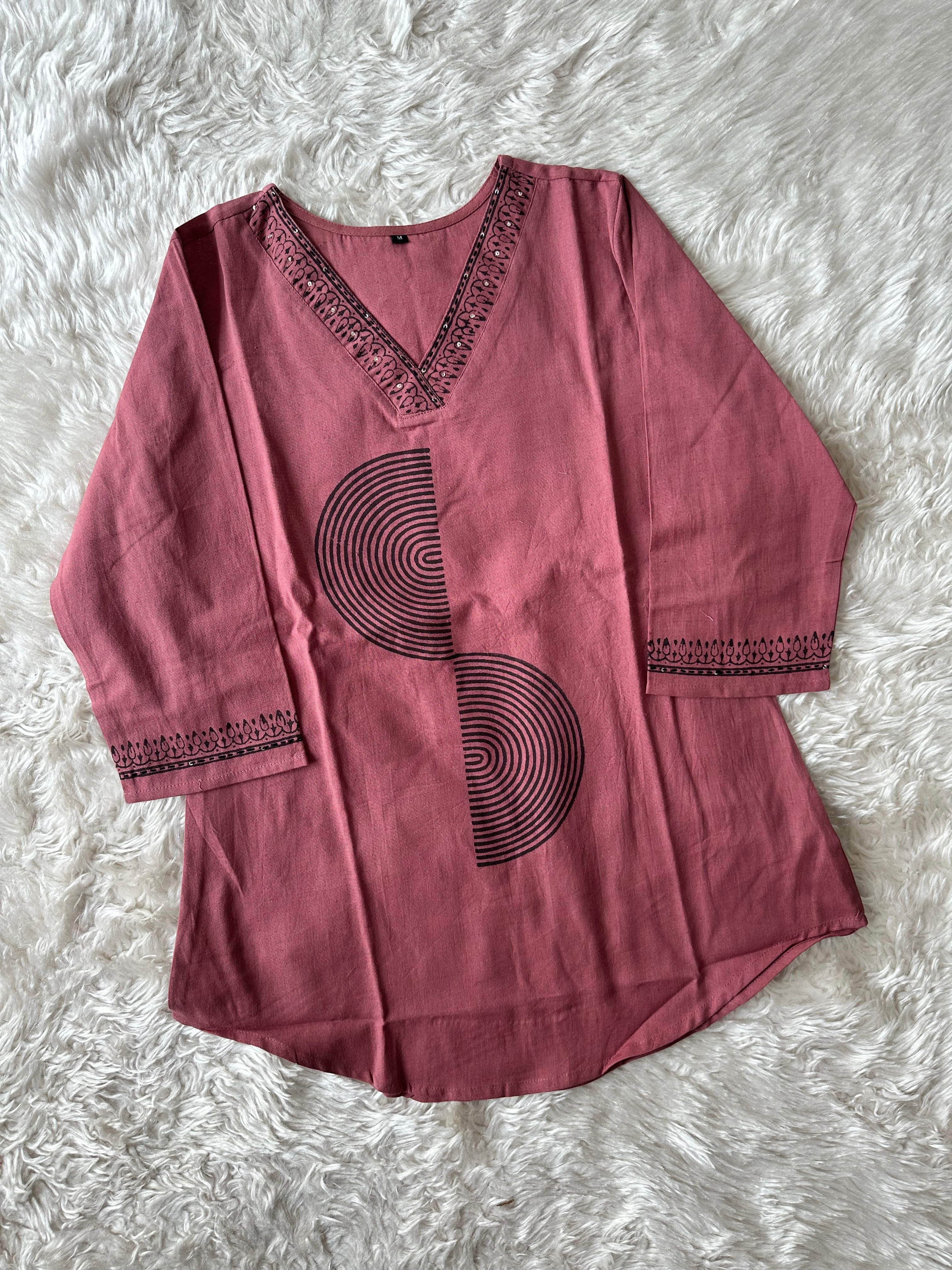 Soft Khadi Cotton  Co-ord Set