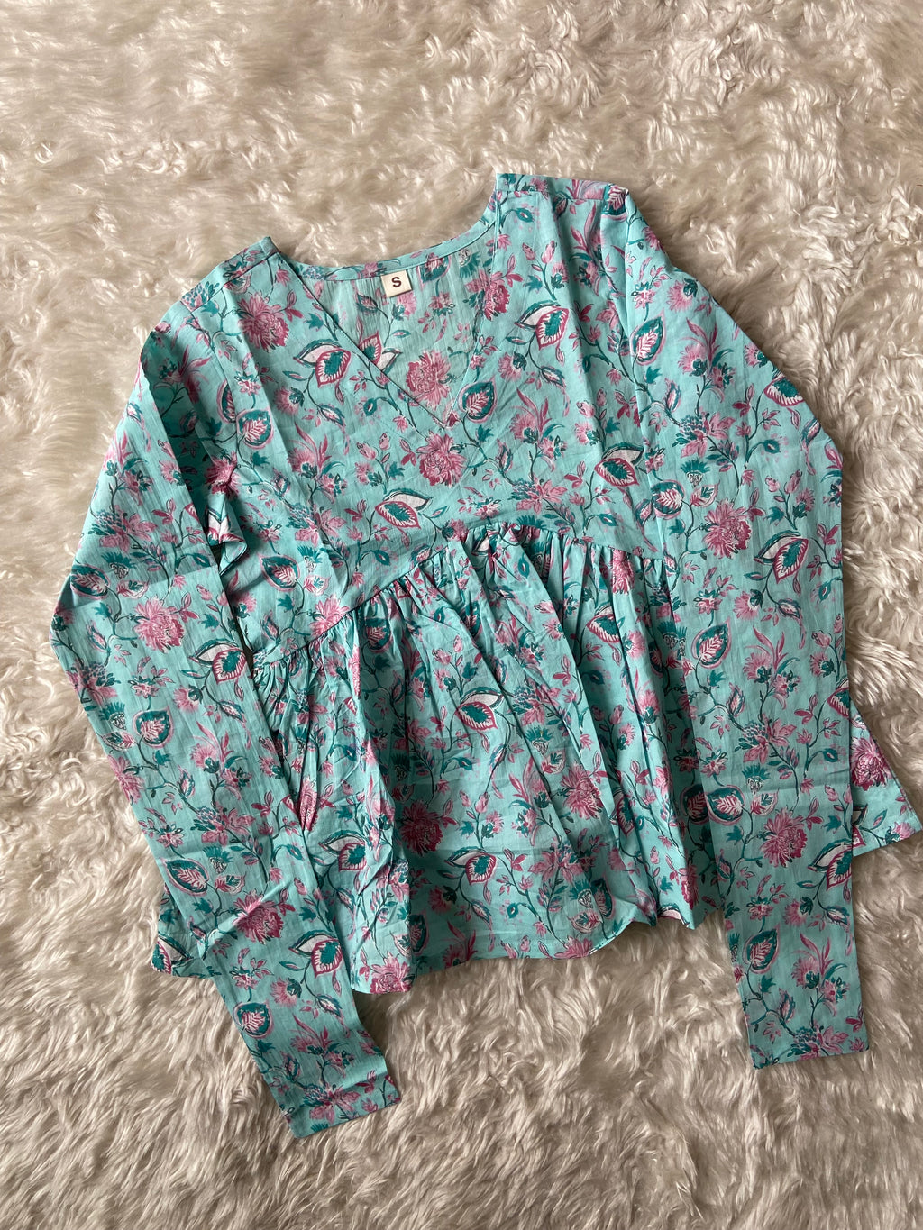 Premium Cotton Peplum Kurti