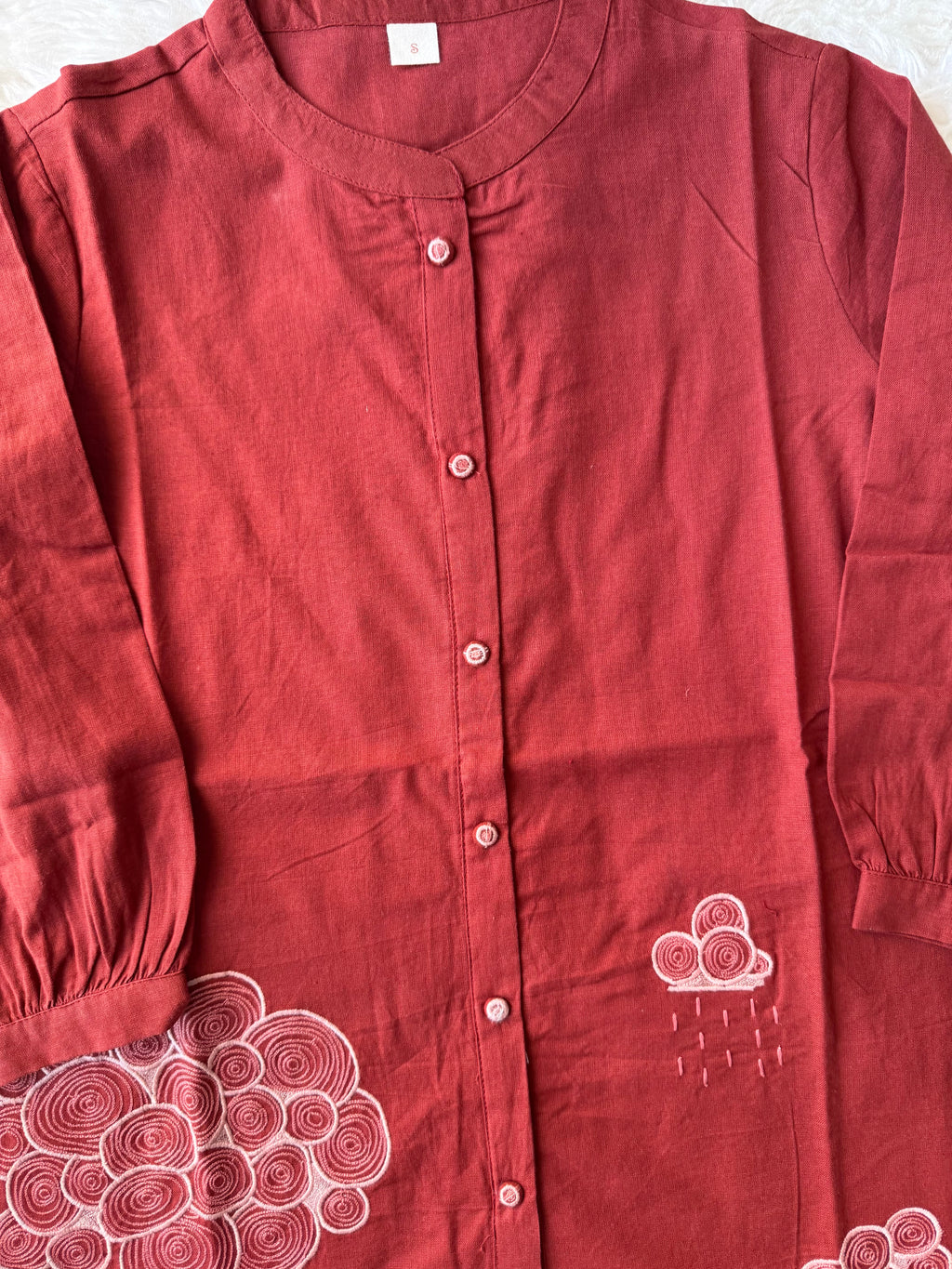 Khadi Cotton Short Kurti