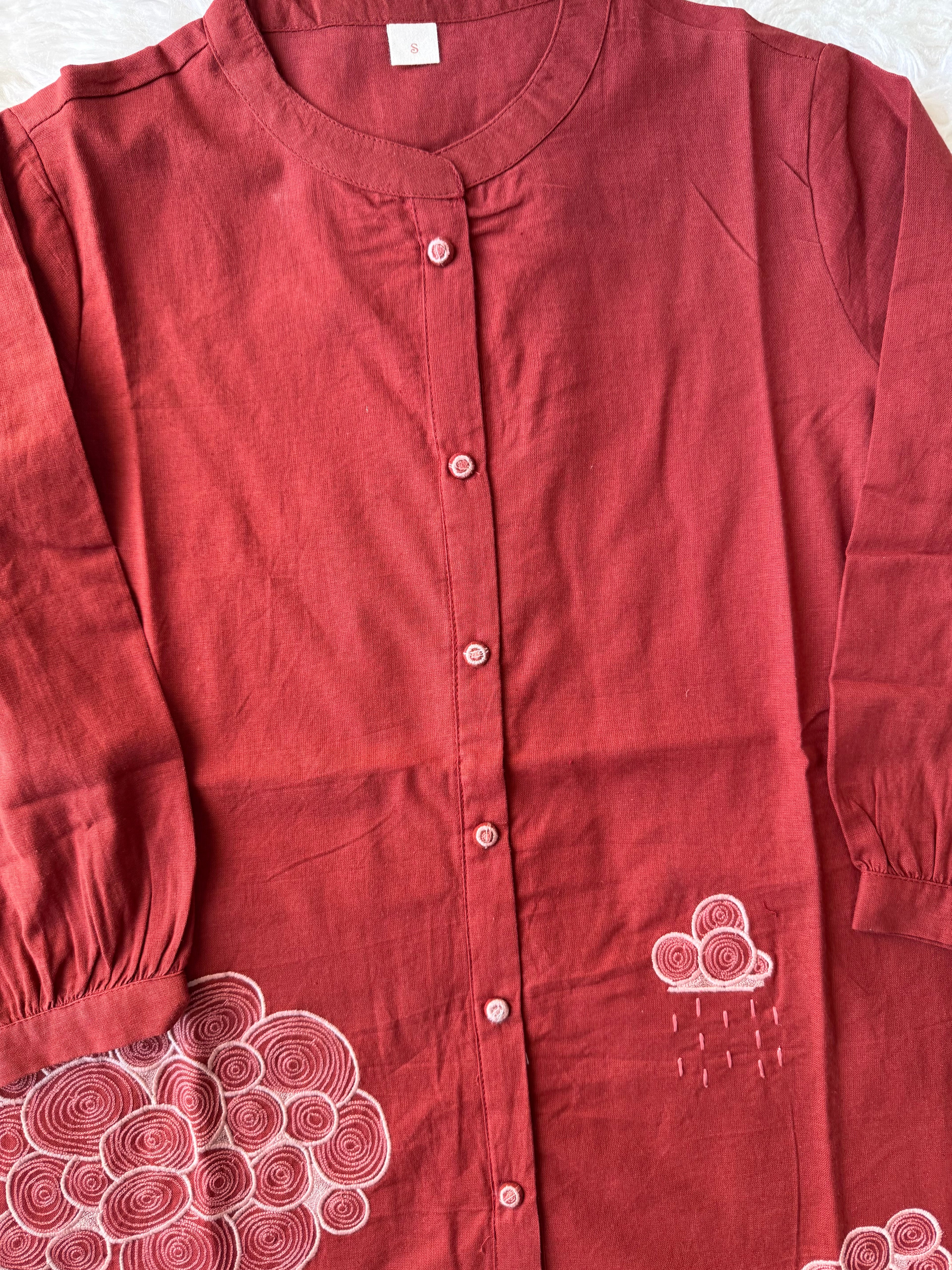 Khadi Cotton Short Kurti