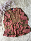 Premium Cotton Peplum Kurti