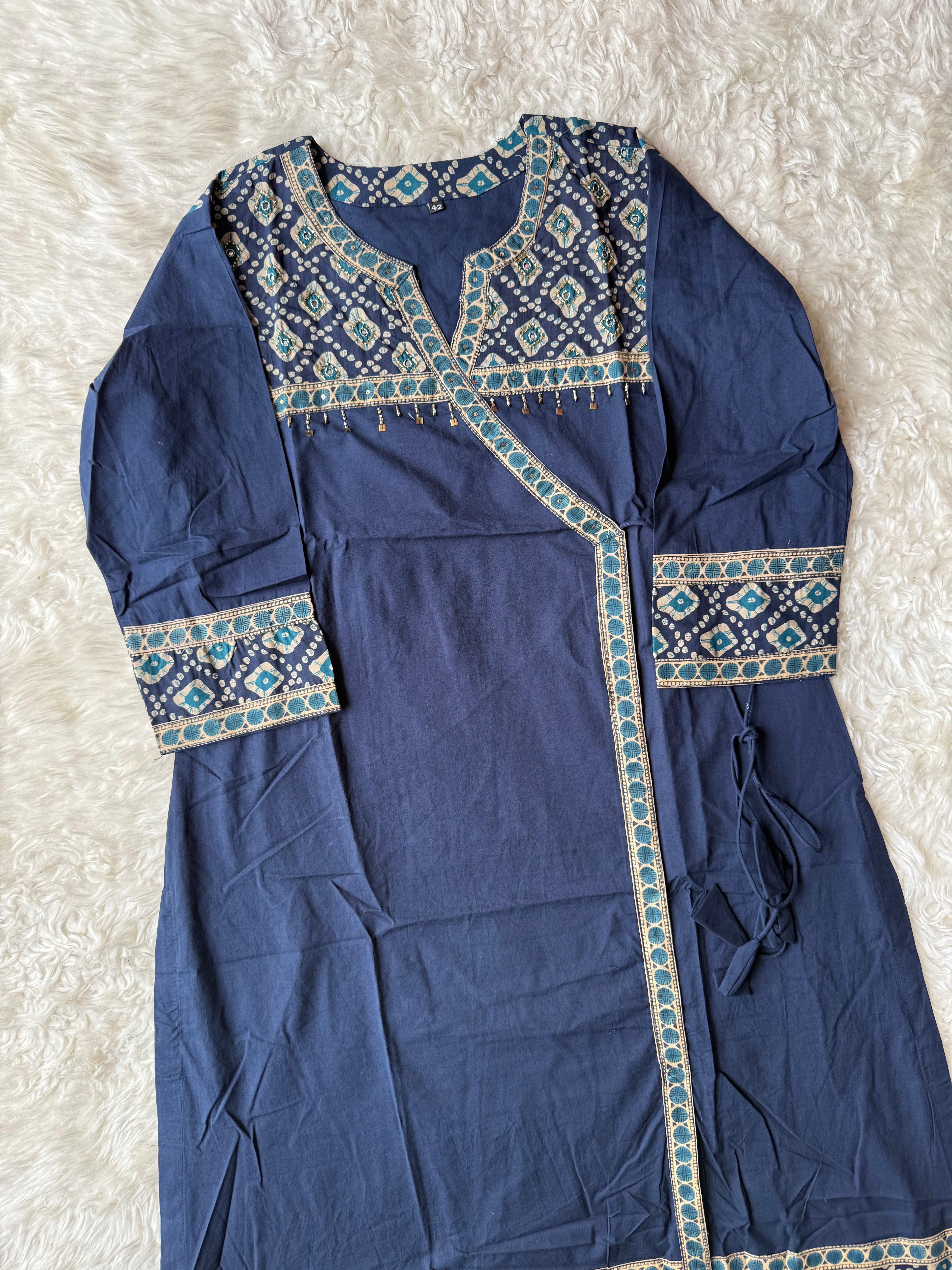 Premium Cotton Kurti Pant Dupatta Set