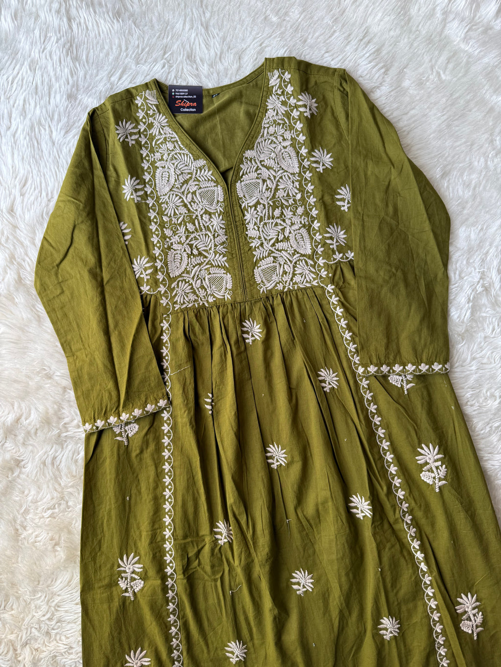 Premium Cotton Kurti Pant Dupatta Set