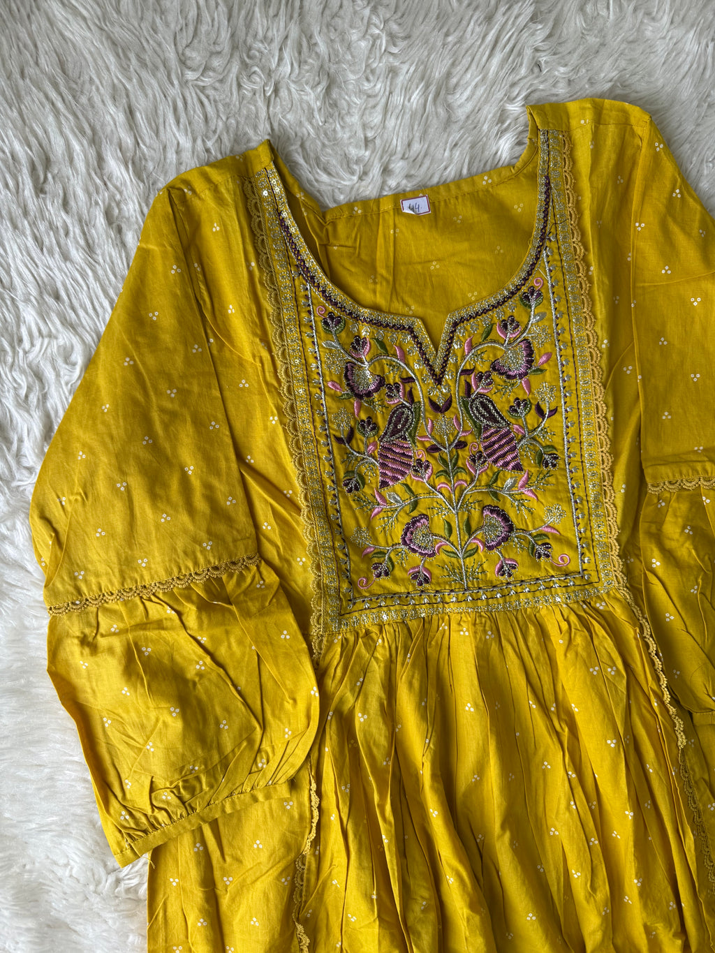 Cotton Kurti Pant Set