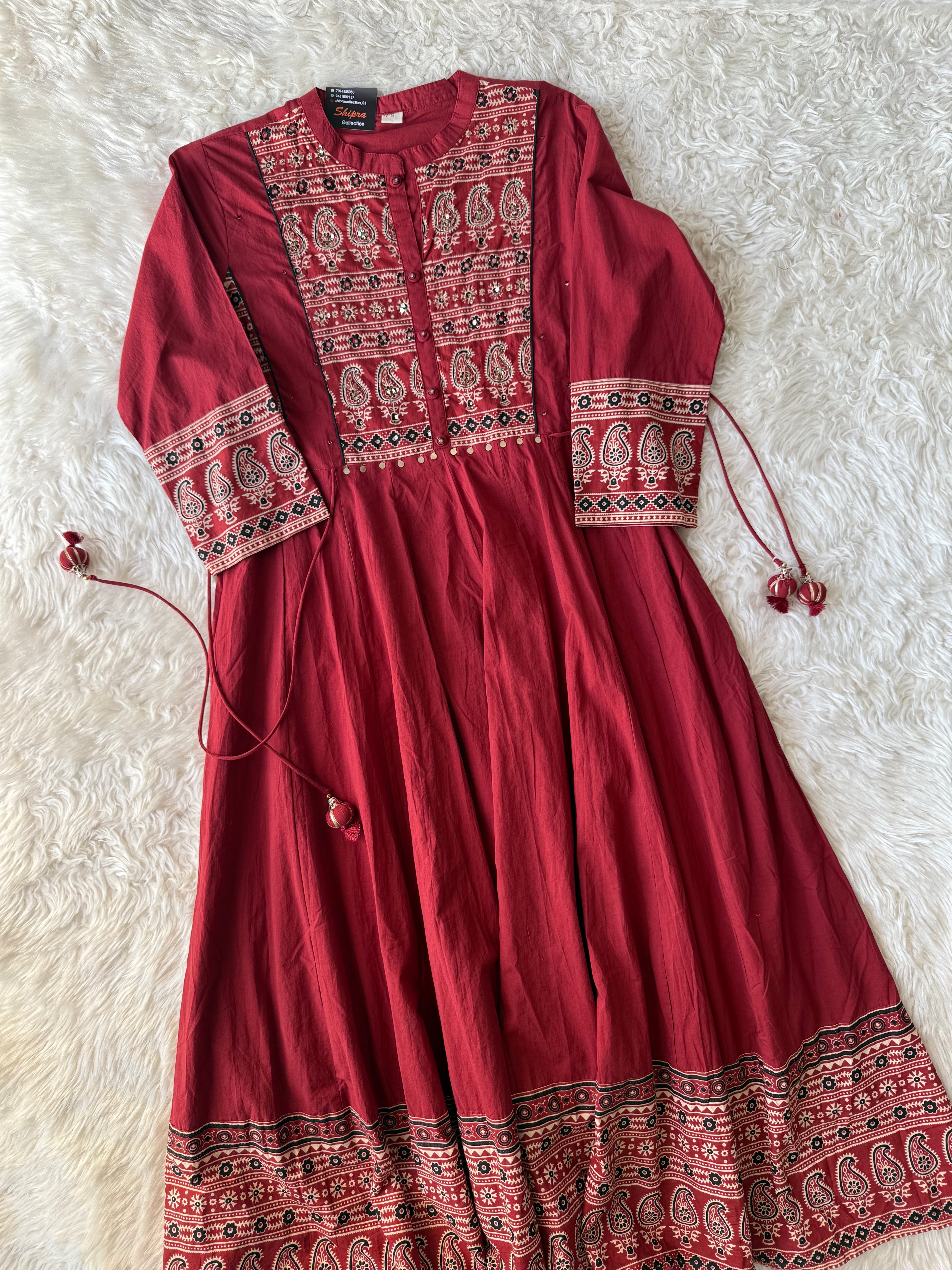 Premium Cotton Kurti Pant Dupatta Set