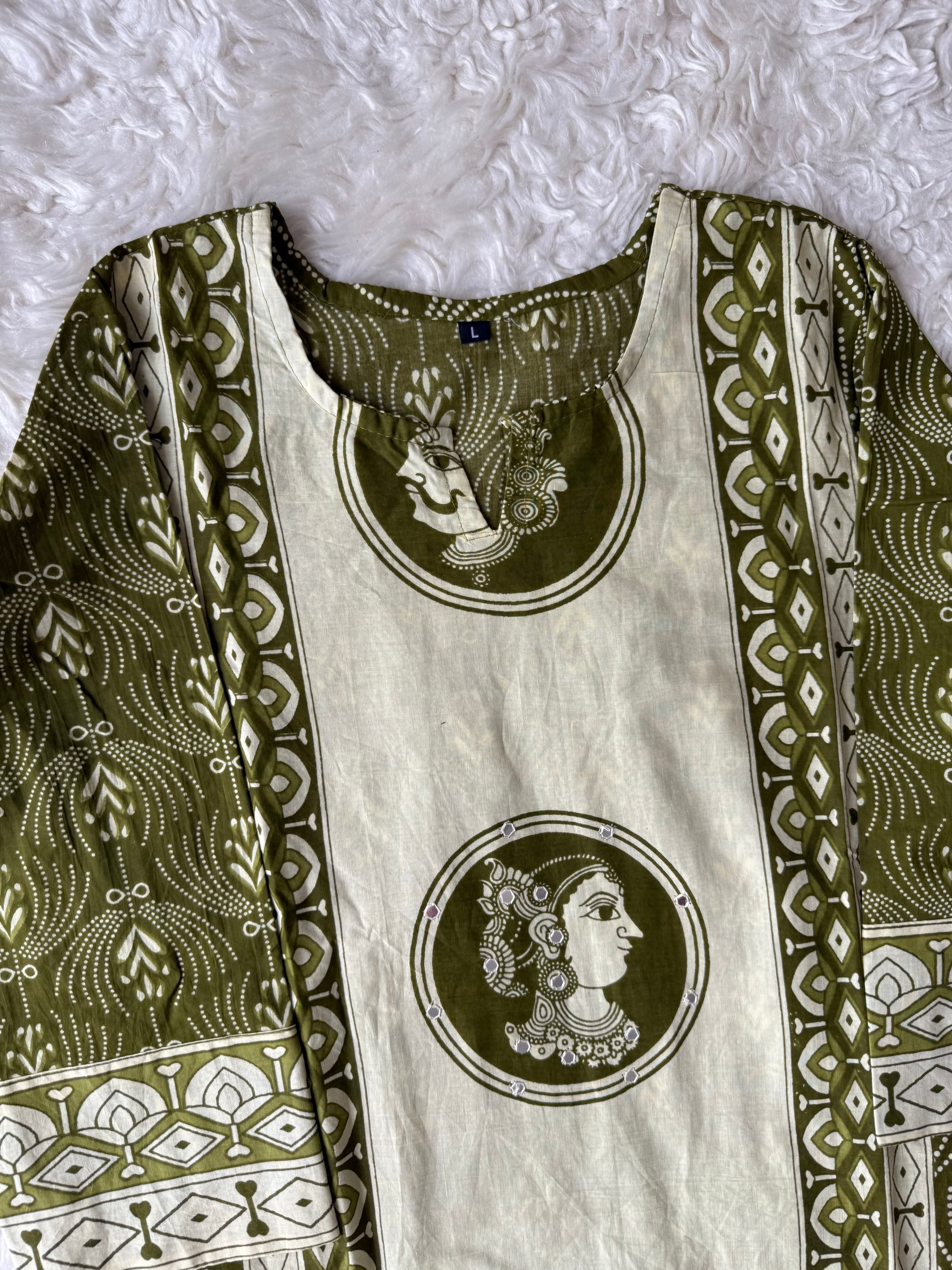 Budget Friendly Kurti Pant Dupatta Set