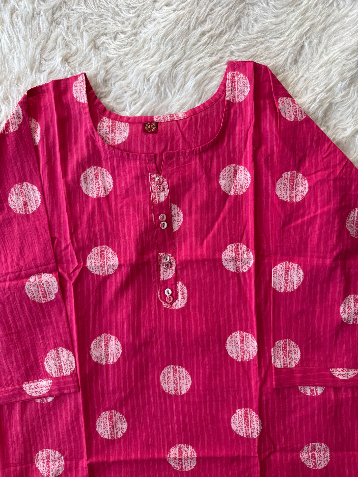 Pure Cotton Short Kurti