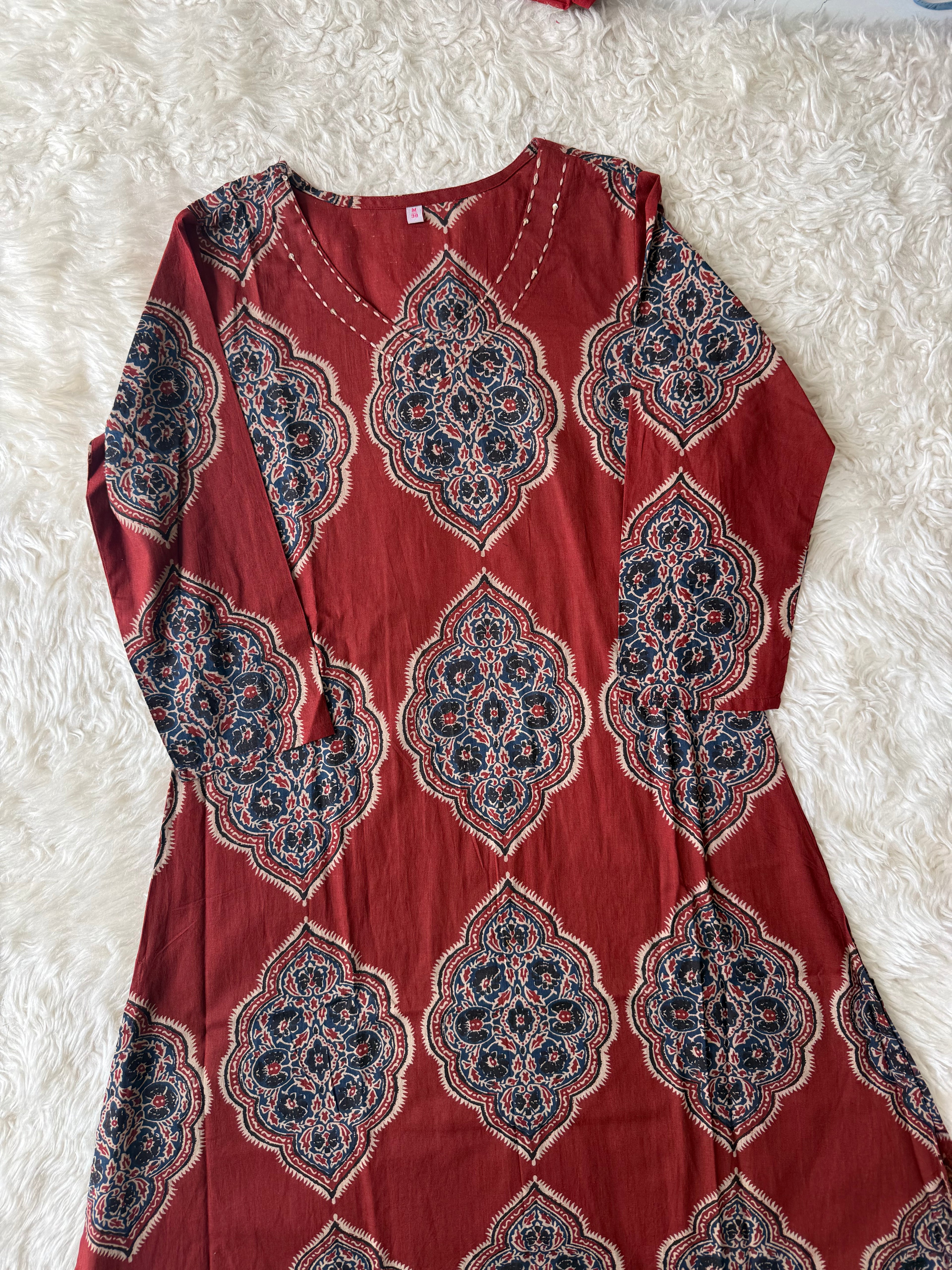 Premium Cotton Kurti Pant Set