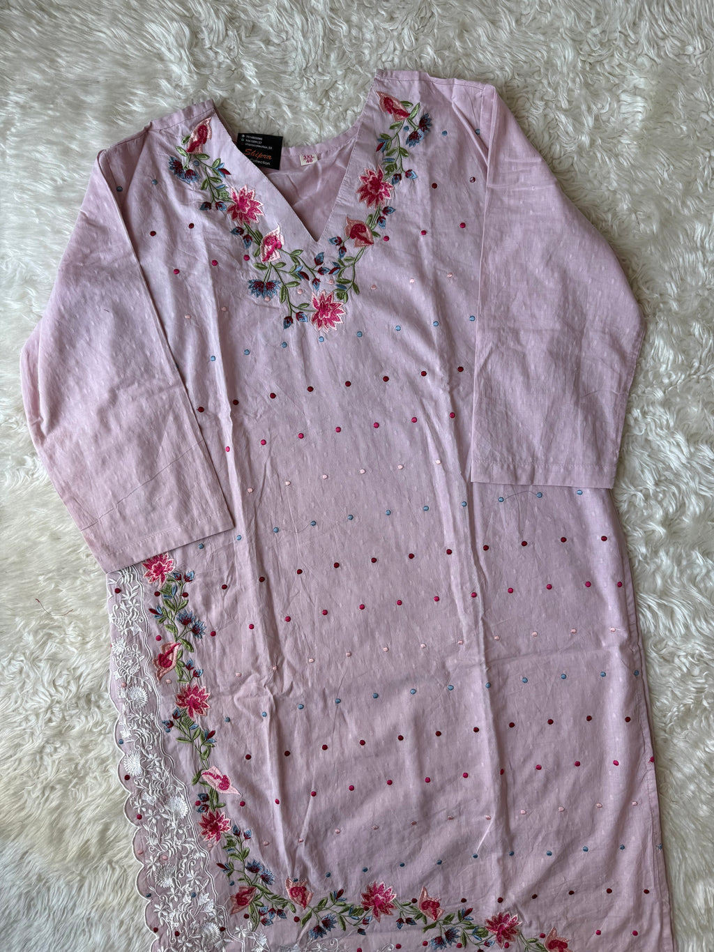 Premium Mul Cotton Thread Work Collection