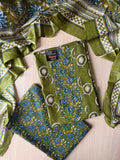 Premium Cotton Unstitched Set
