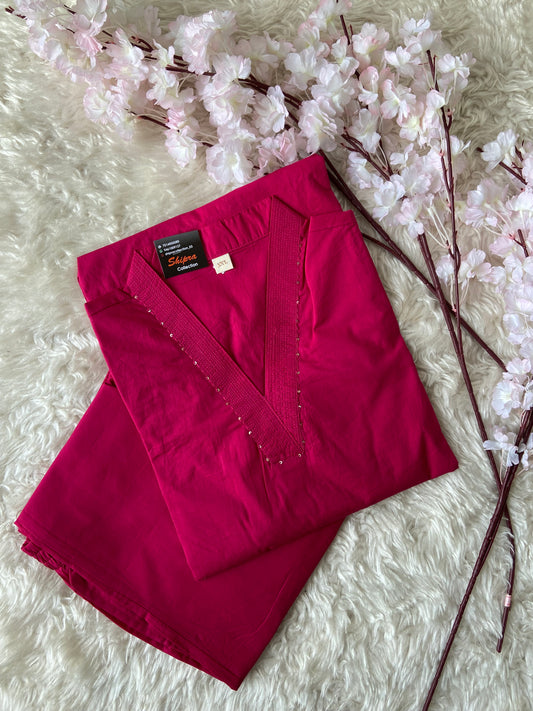 Pure Cotton Kurti Pant Set