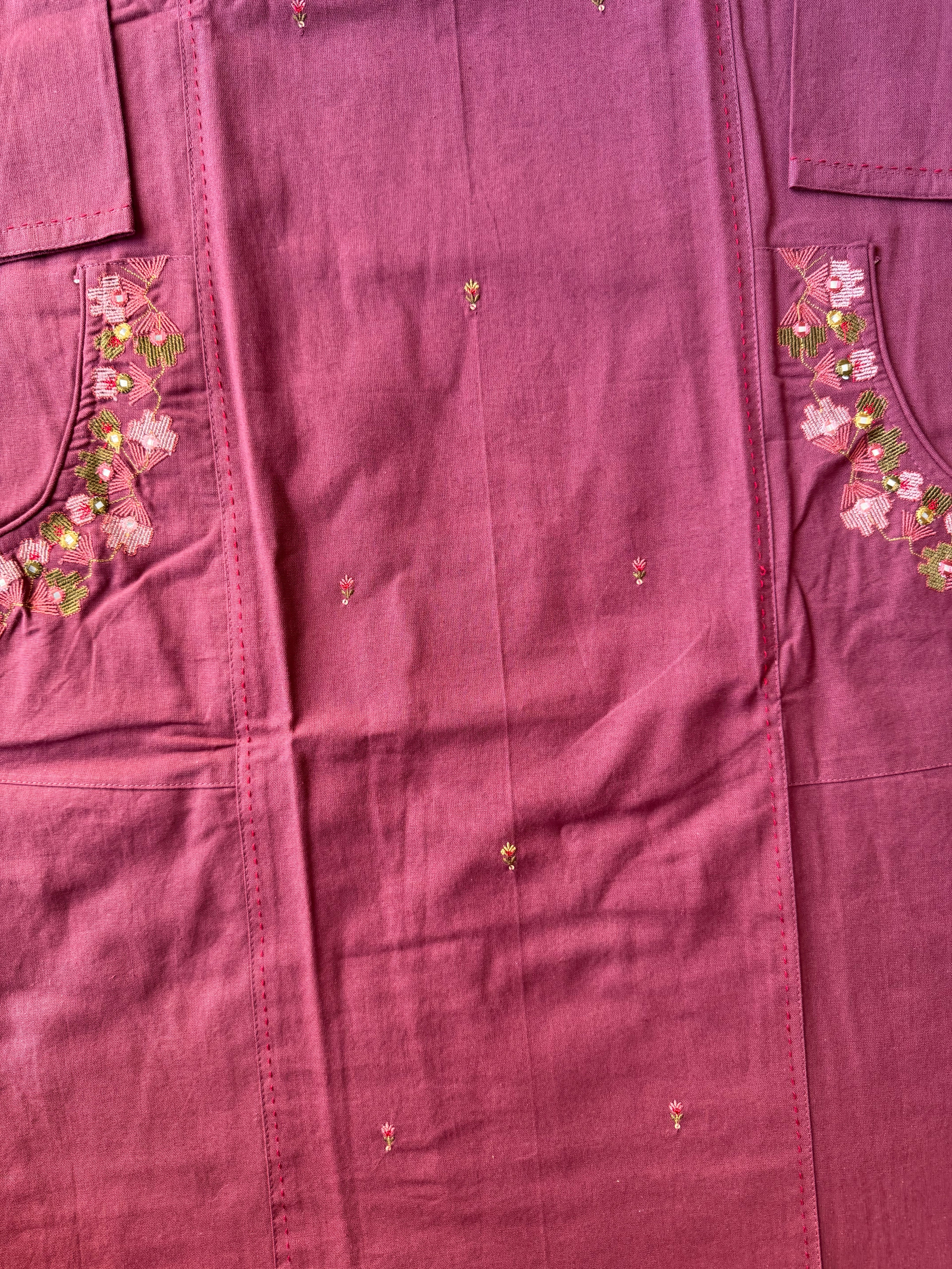 Premium Khadi Cotton Kurti Pant Set
