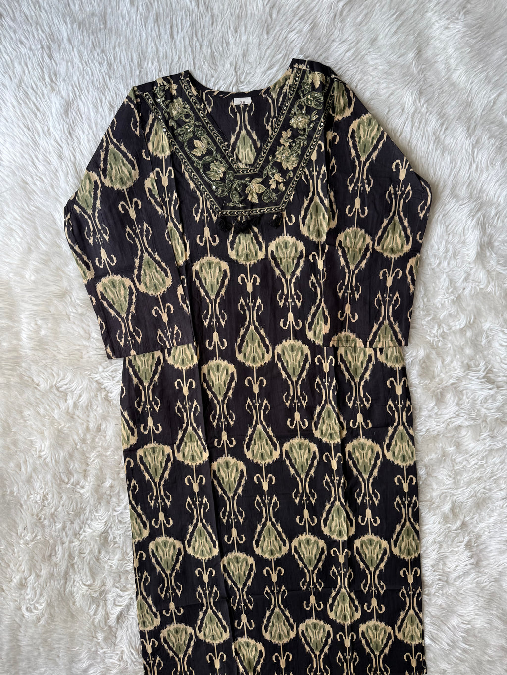 Premium Cotton Kurti Pant Dupatta Set