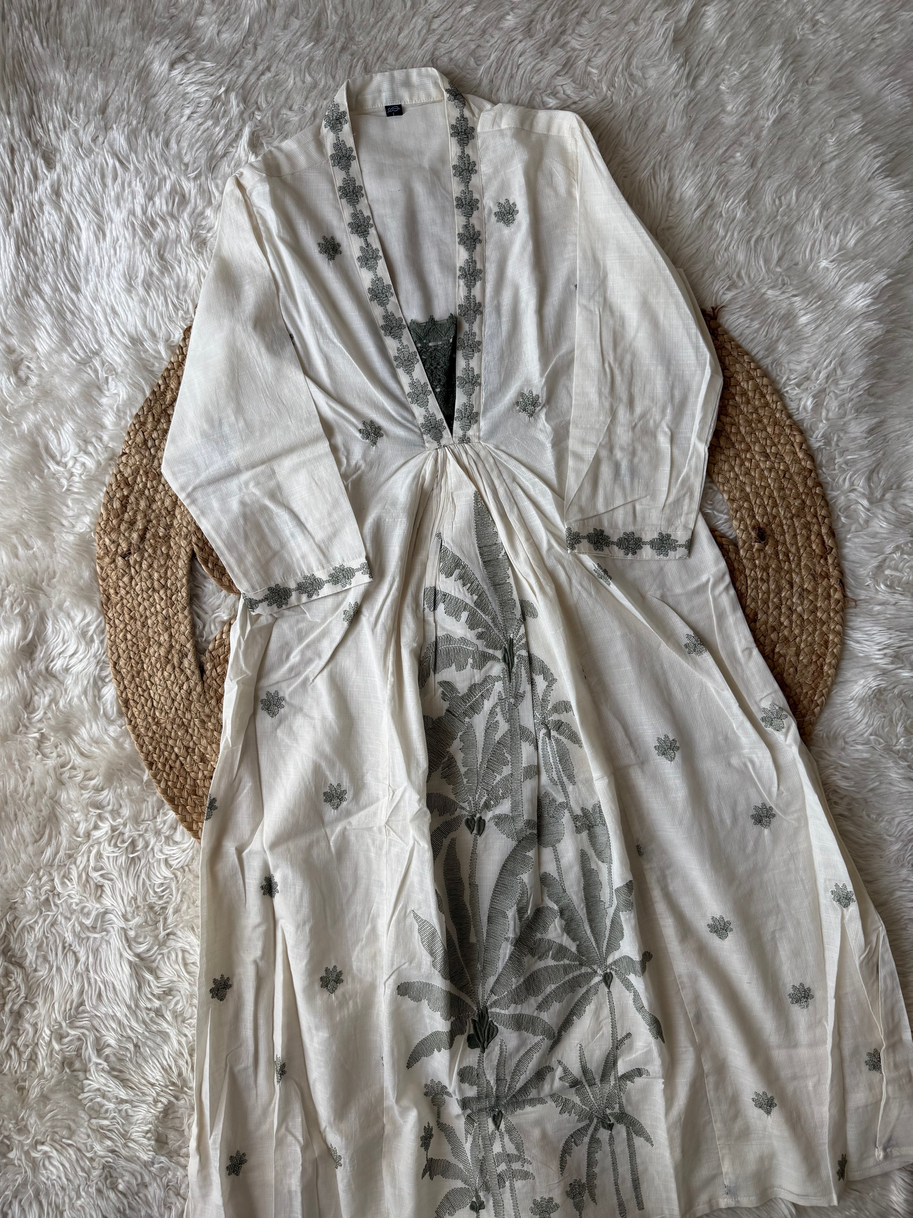 Mul Cotton Kurti Pant Dupatta Set