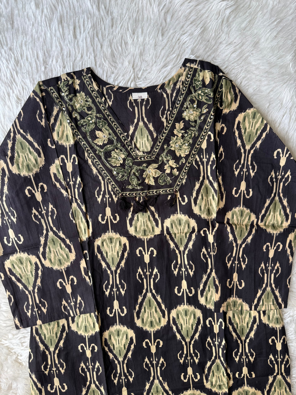 Premium Cotton Kurti Pant Dupatta Set