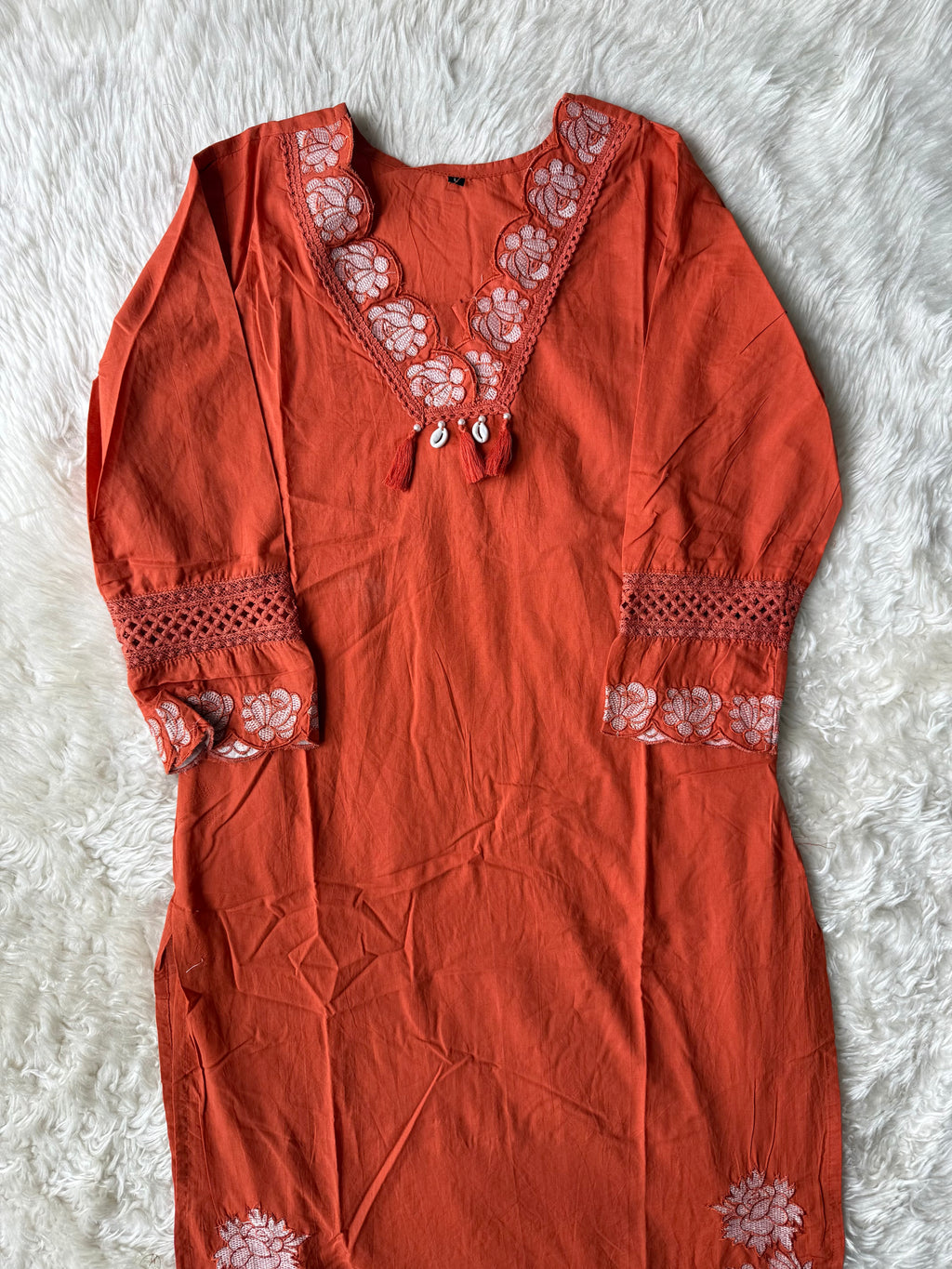 Cotton Kurti Pant Set