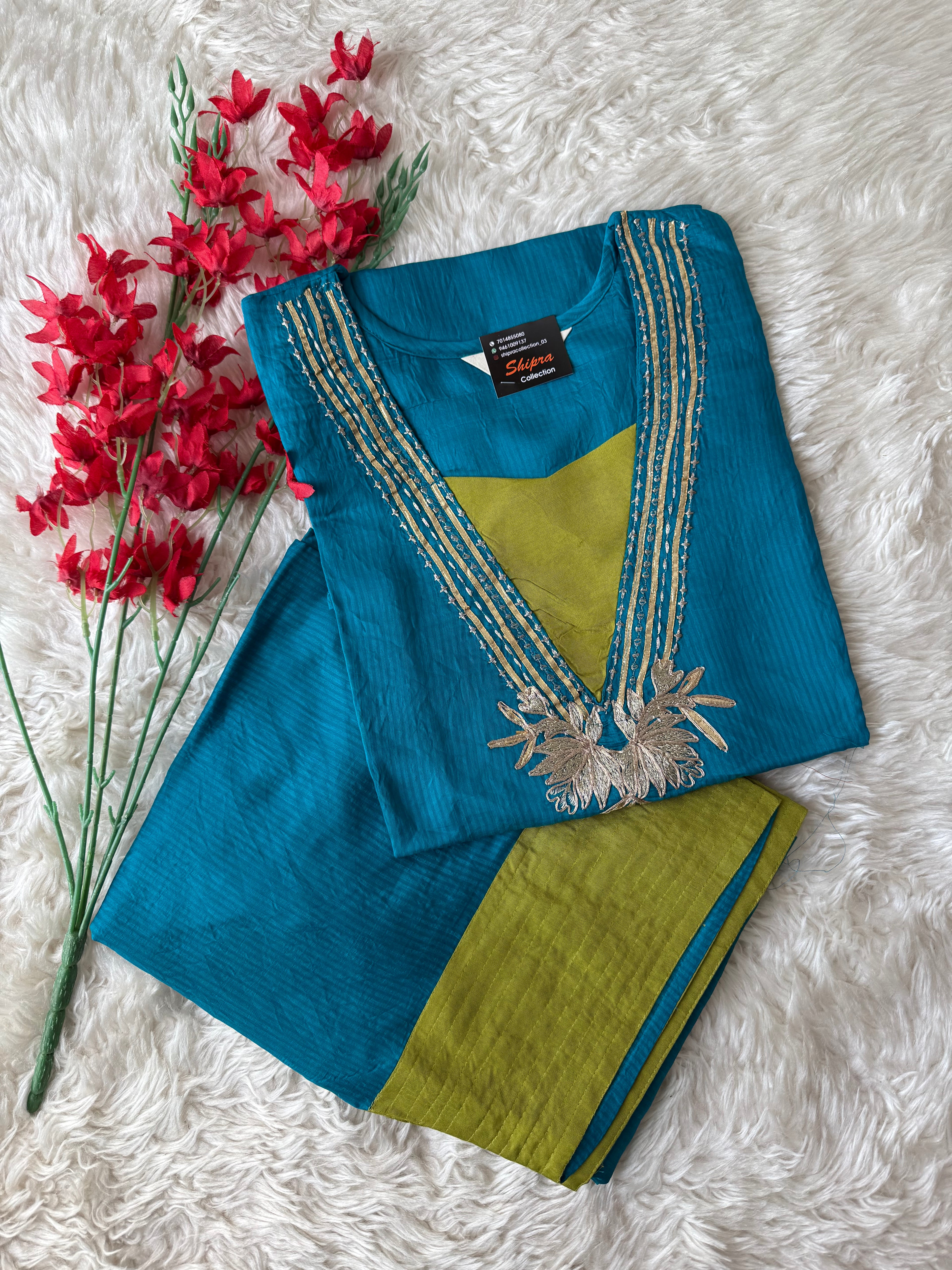 Crepe Silk Co-ord Set