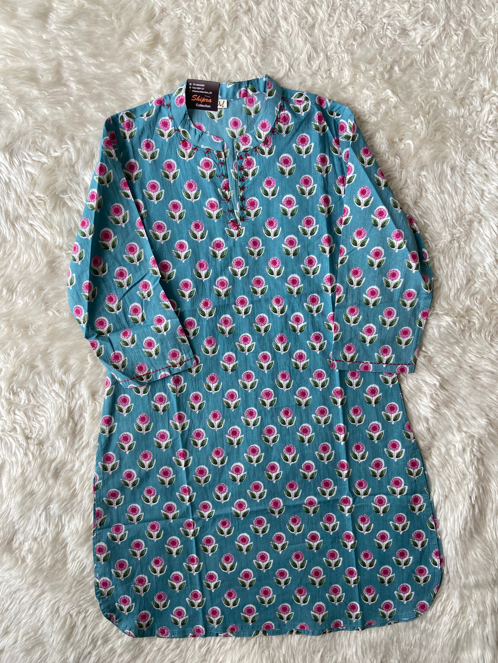 Premium Cotton Kurti Farshi Salwar Set