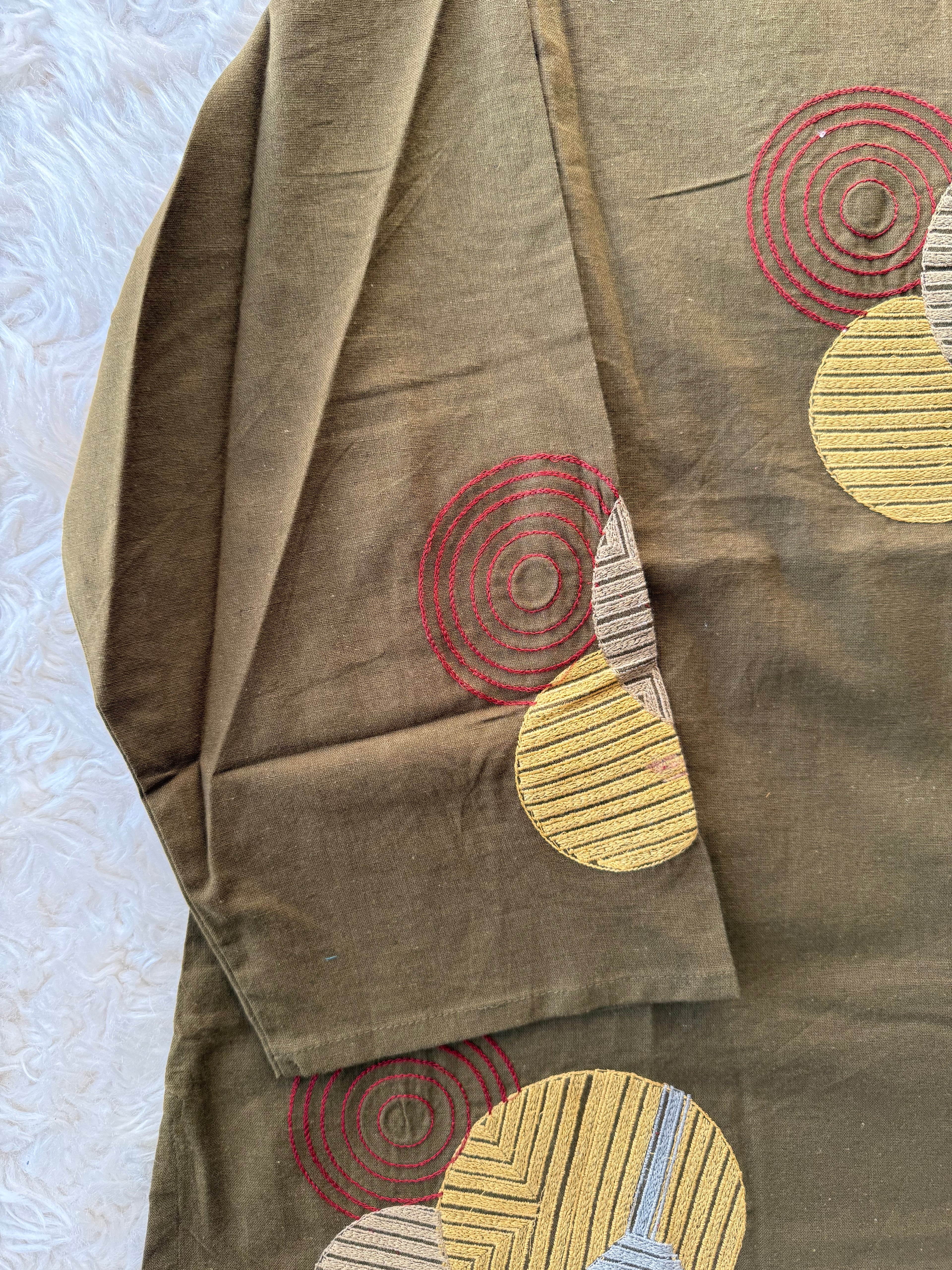 “Plus Size” Khadi Cotton Short Kurti