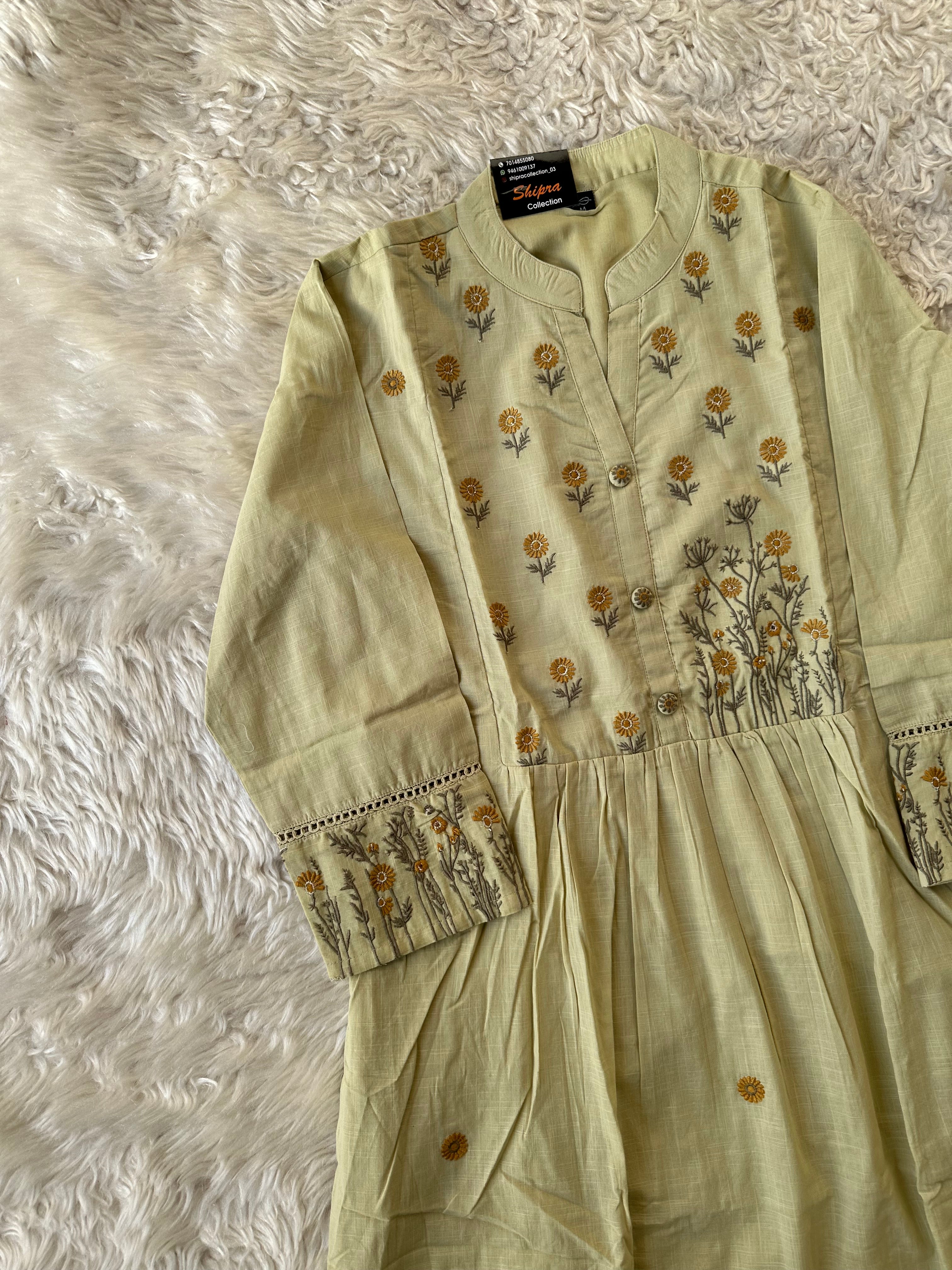 Premium Cotton Thread Work Collection