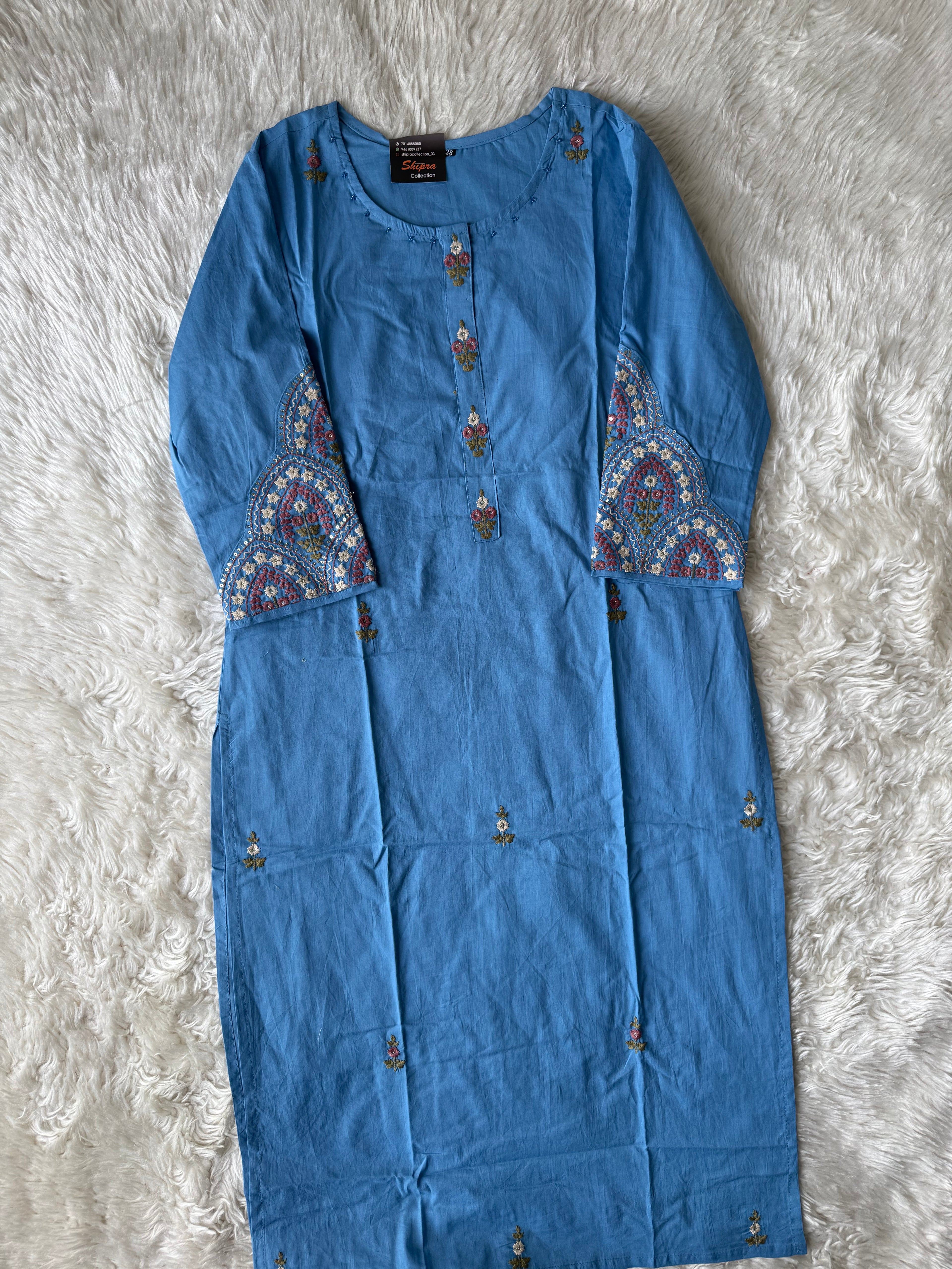 Premium Cotton Thread Work Collection