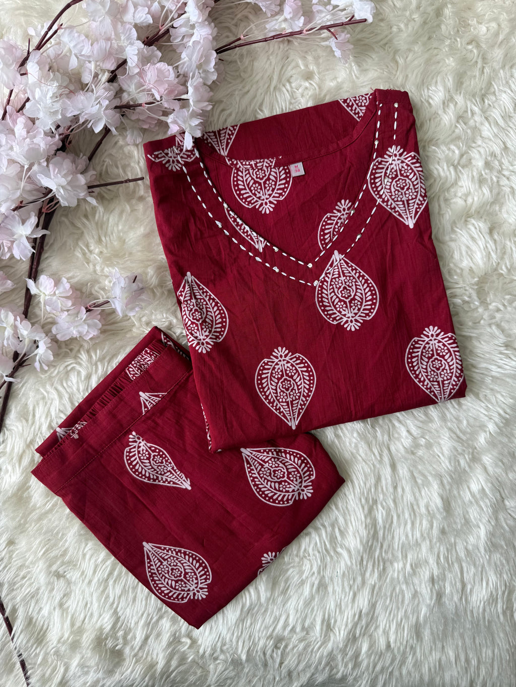 Premium Cotton Kurti Pant Set