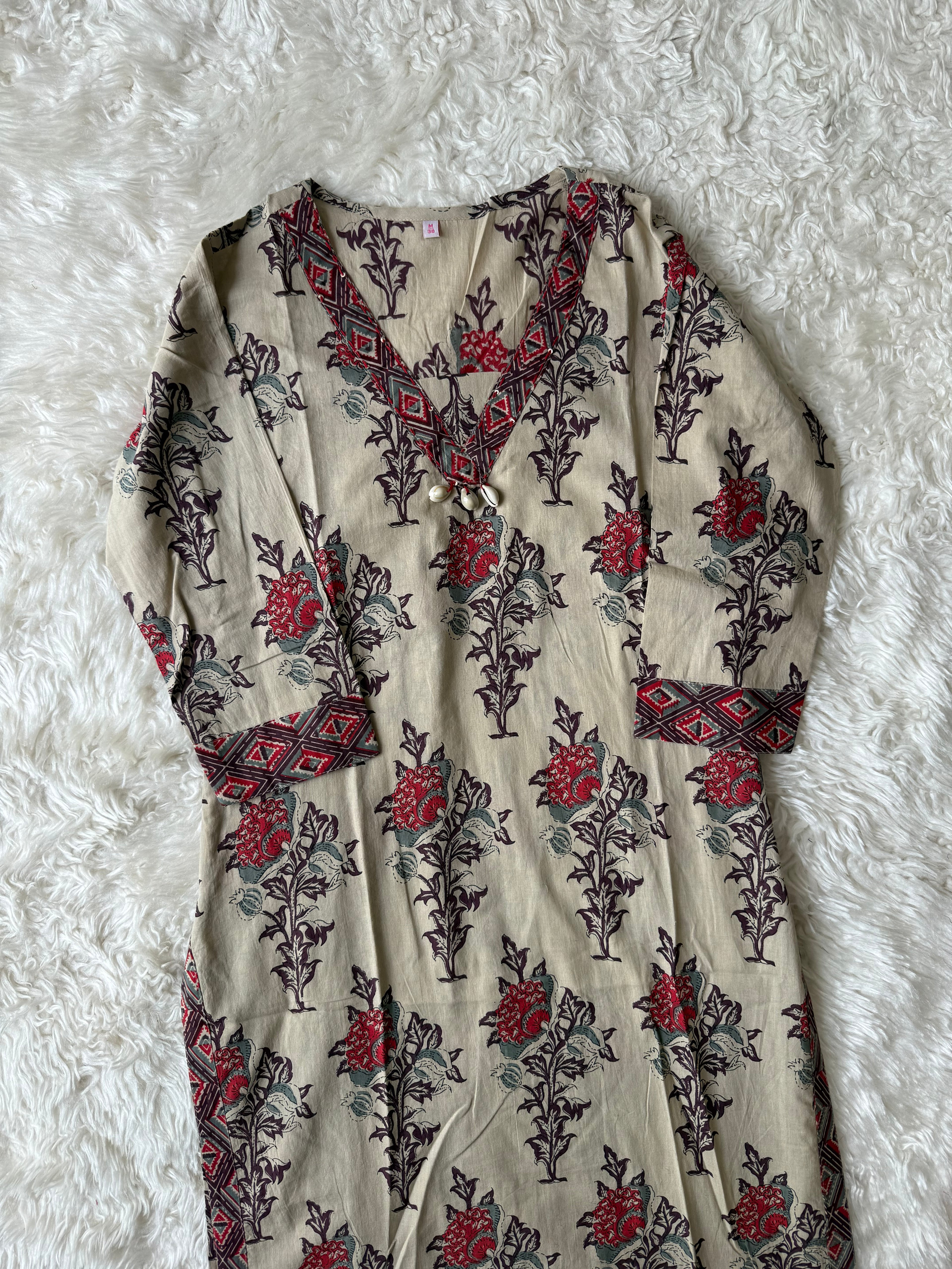 Premium Cotton Kurti Pant Dupatta Set