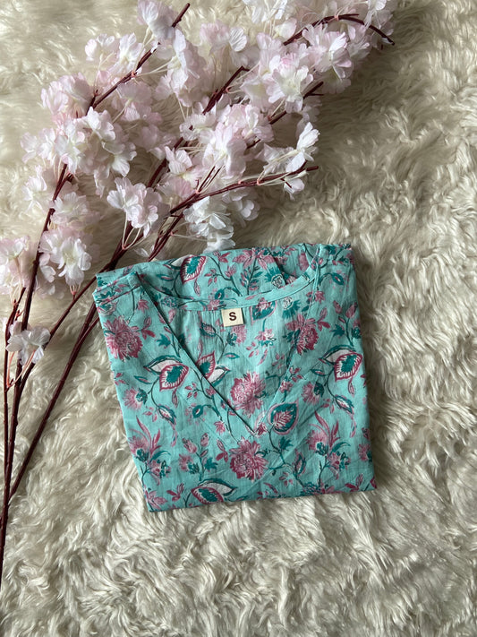 Premium Cotton Peplum Kurti