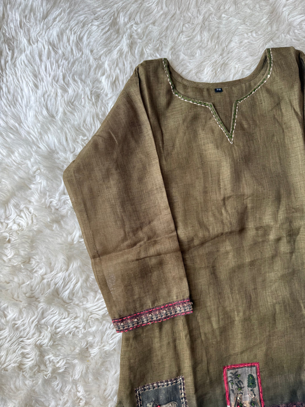 Chanderi Silk Co-ord Set