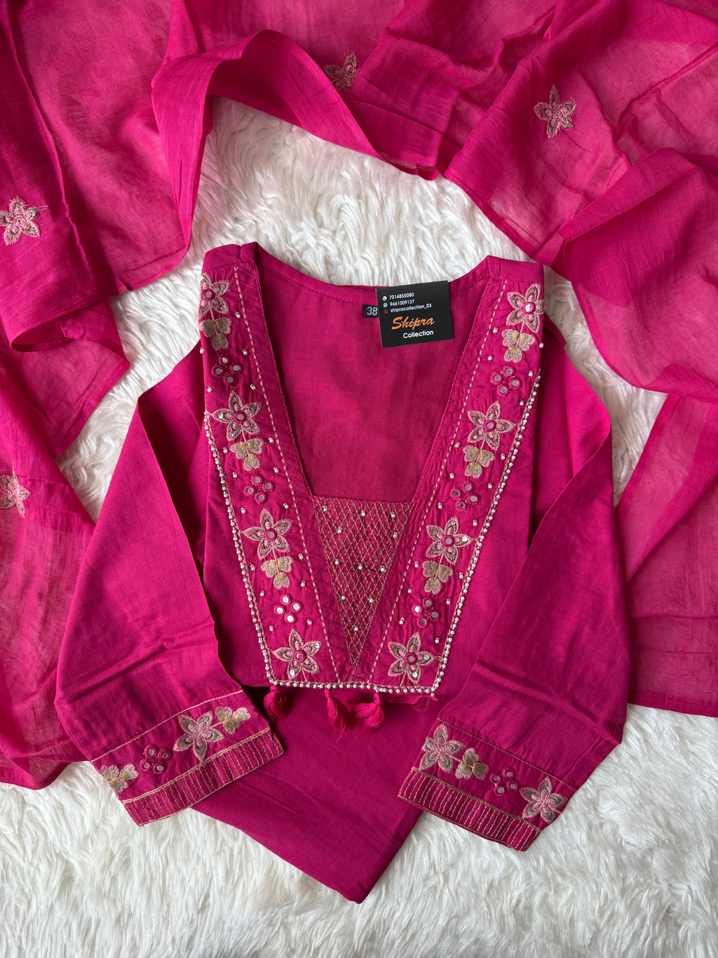 Premium Cotton Thread Work Collection