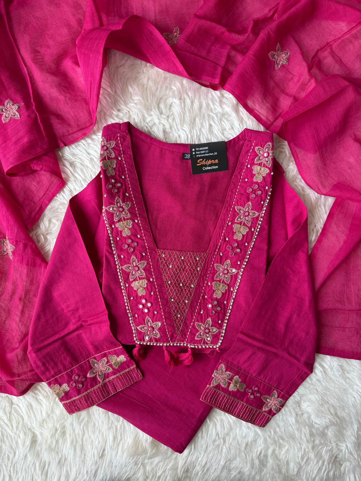 Premium Cotton Thread Work Collection