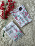 Heavy Rayon Chikankari Kurti Plazo Set