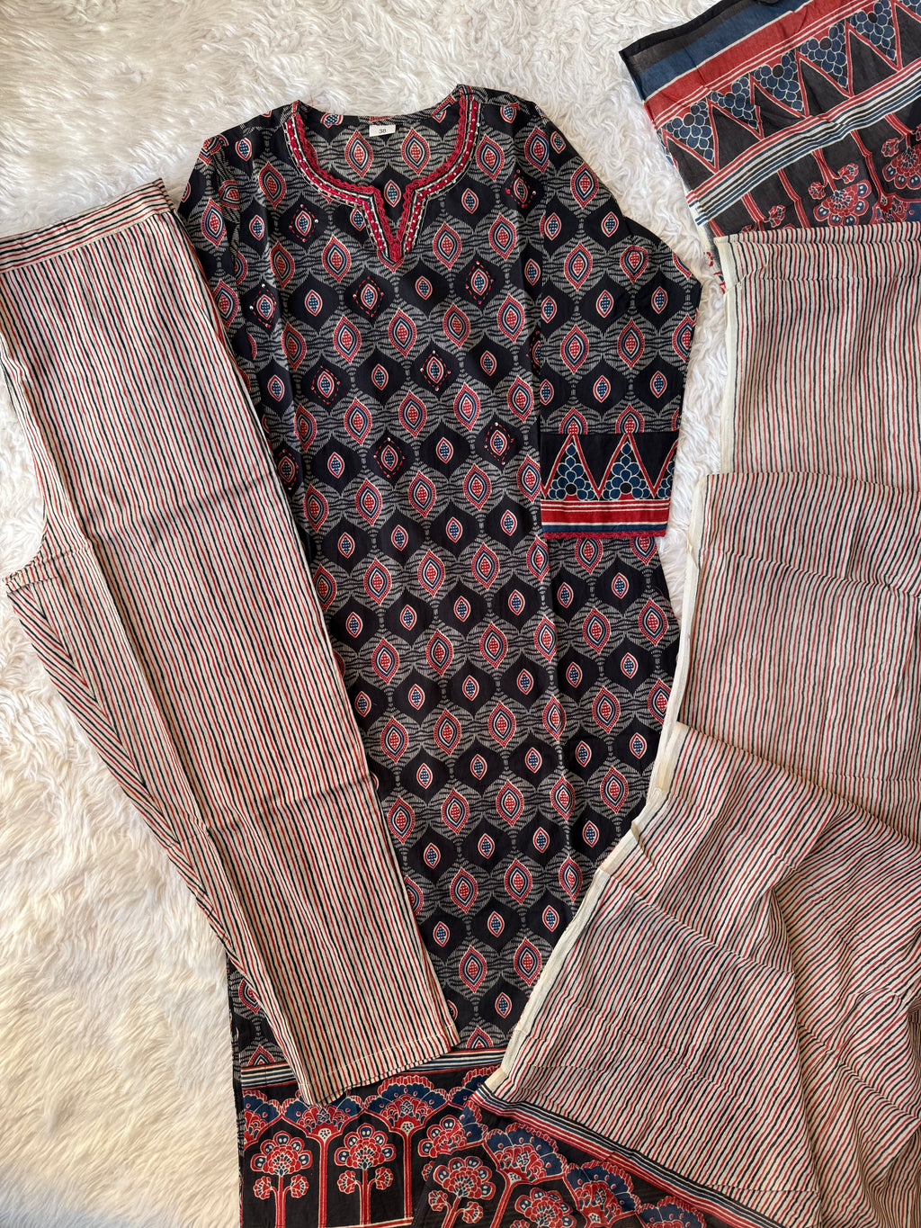 Pure Cotton Kurti Pant Cotton Set