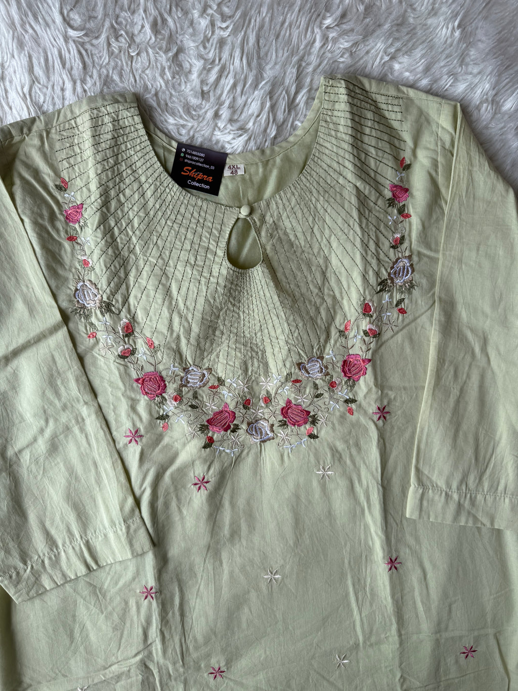 Premium Mul Cotton Thread Work Collection