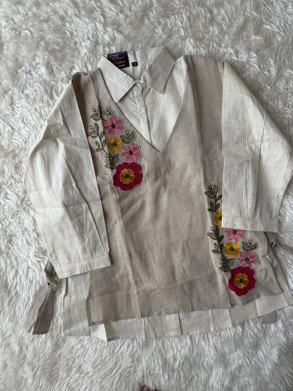 Jute Cotton Co-ord Set