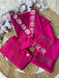 Budget Friendly Kurti Pant Dupatta Set
