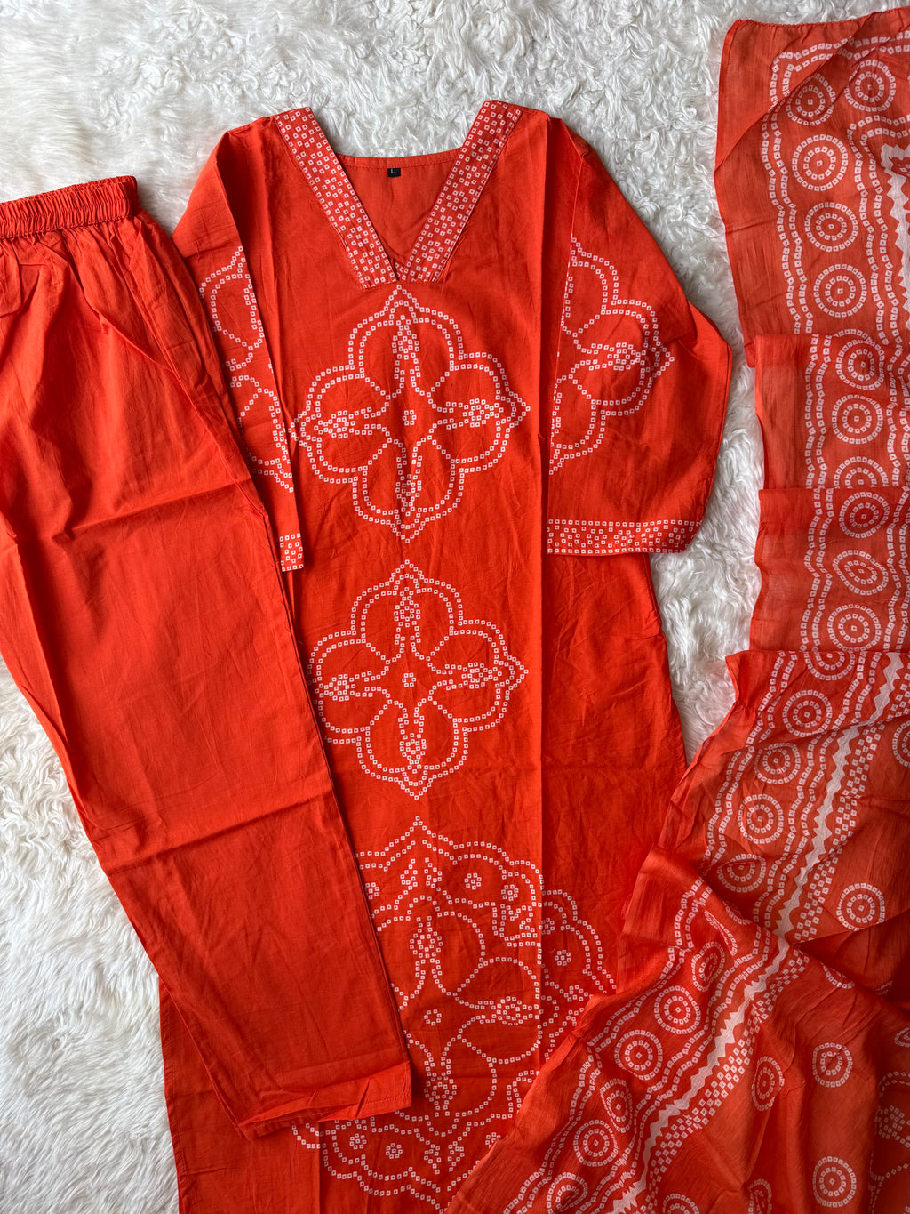 Budget Friendly Kurti Pant Dupatta Set