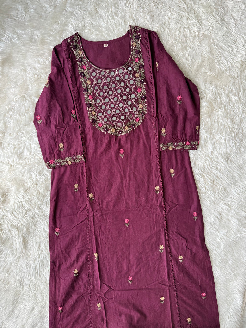 Premium Cotton Thread Work Collection