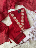 Premium Cotton Kurti Pant Dupatta Set