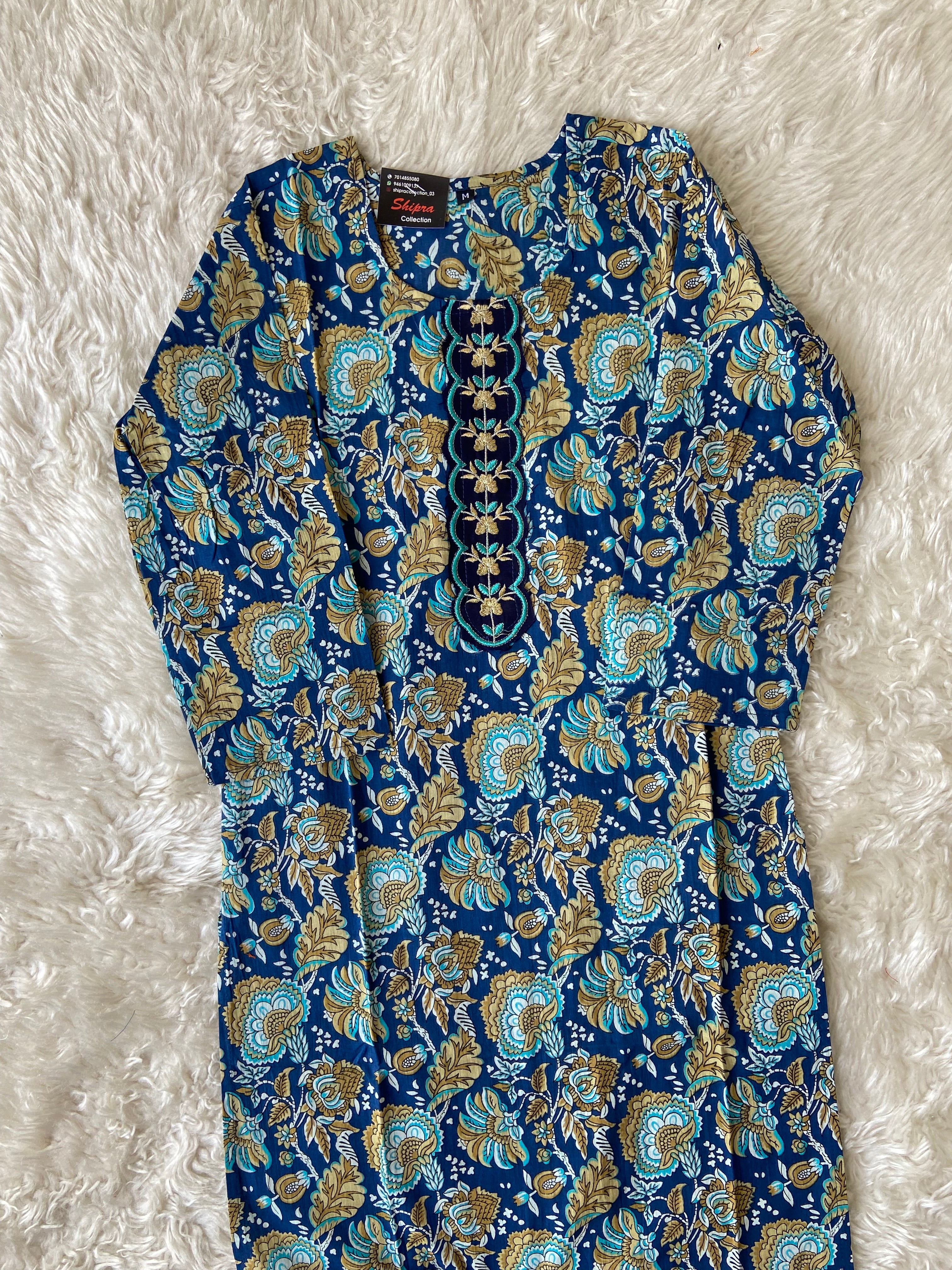 Pure Cotton Kurti