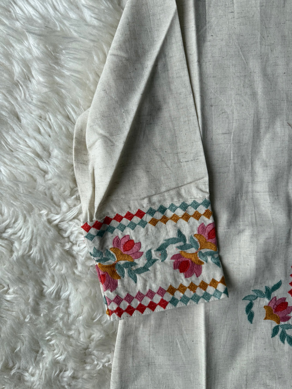 Khadi Cotton Short Kurti