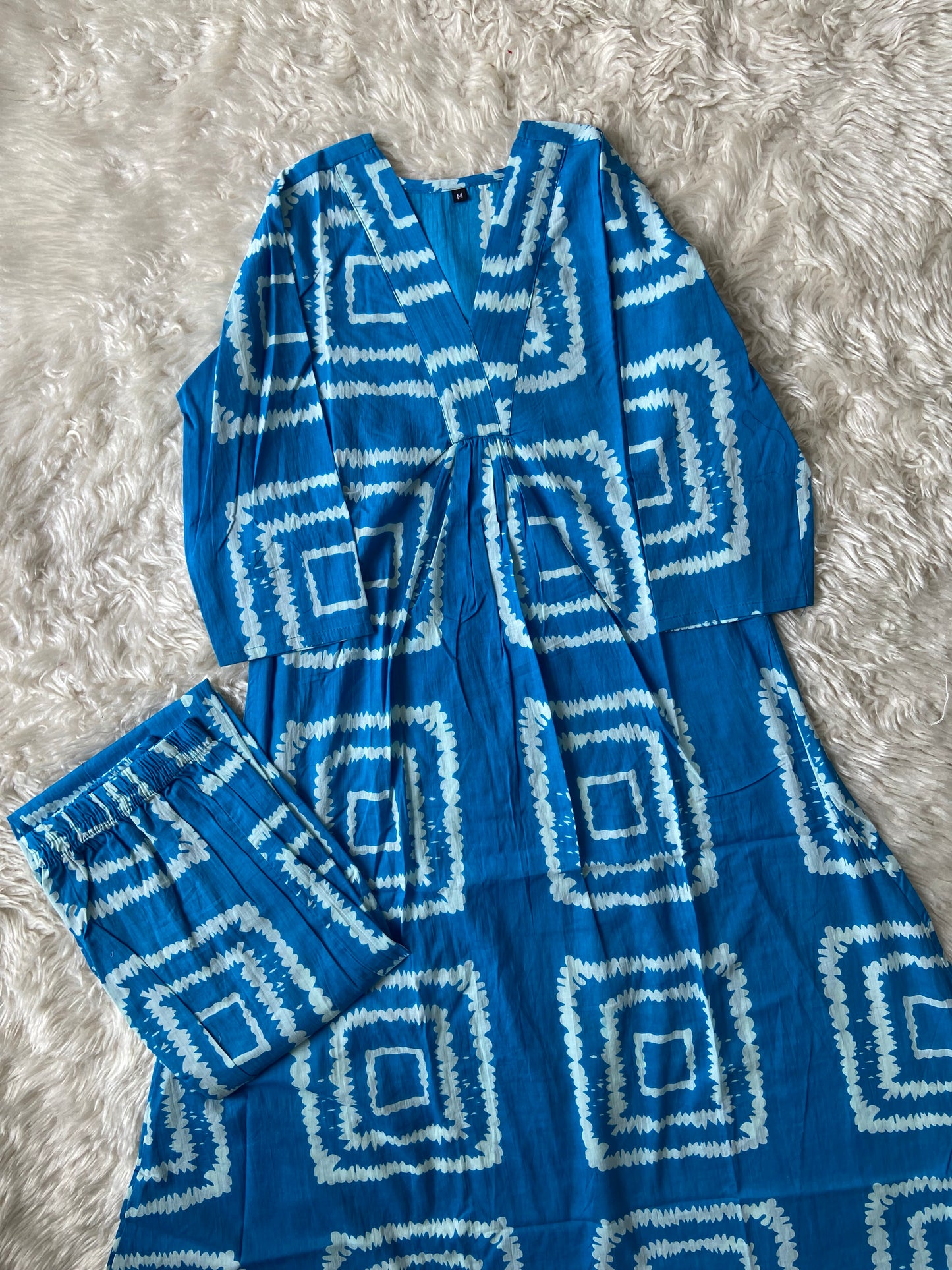 Cotton Kurti Pant Set