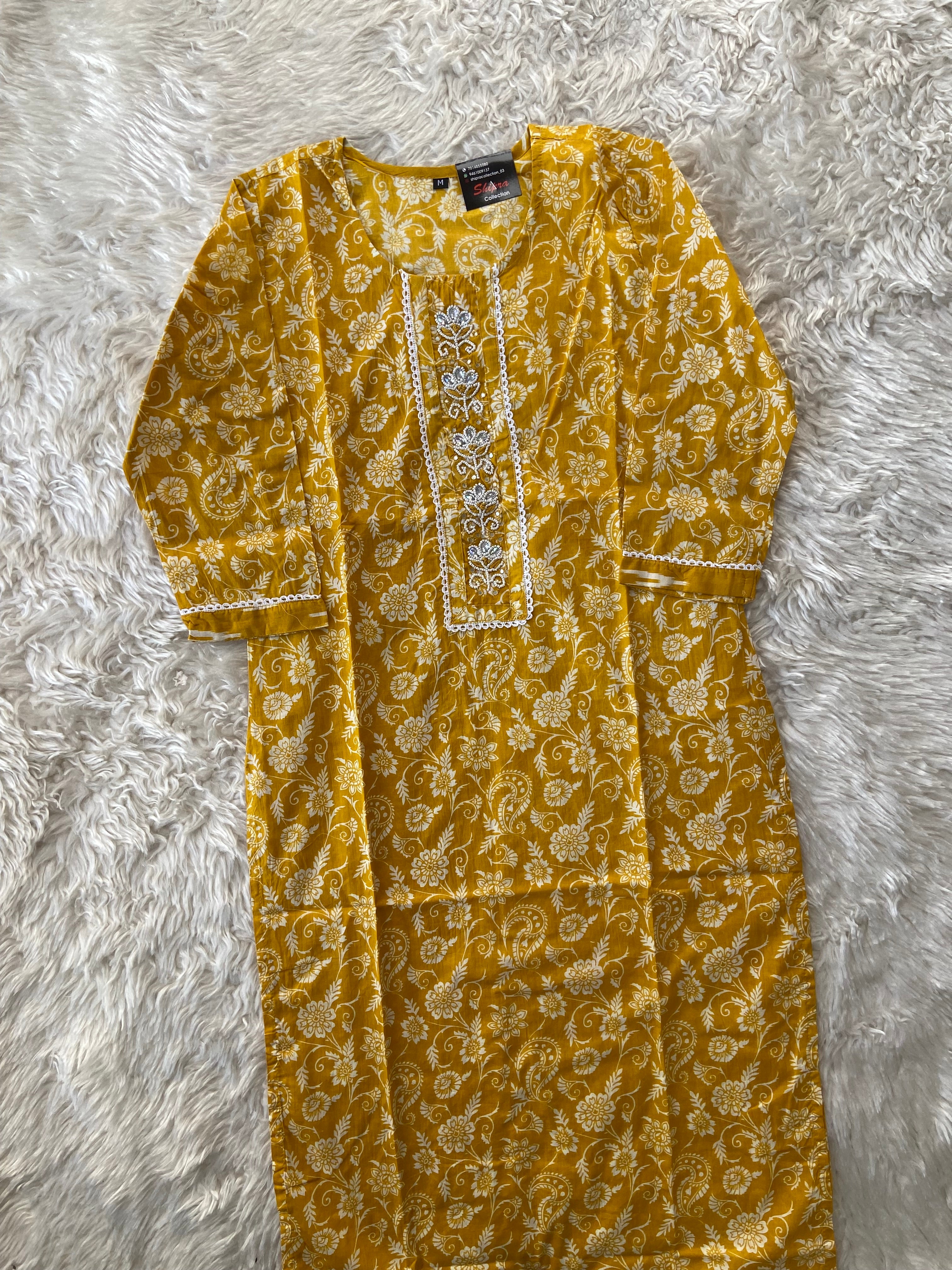 Pure Cotton Kurti
